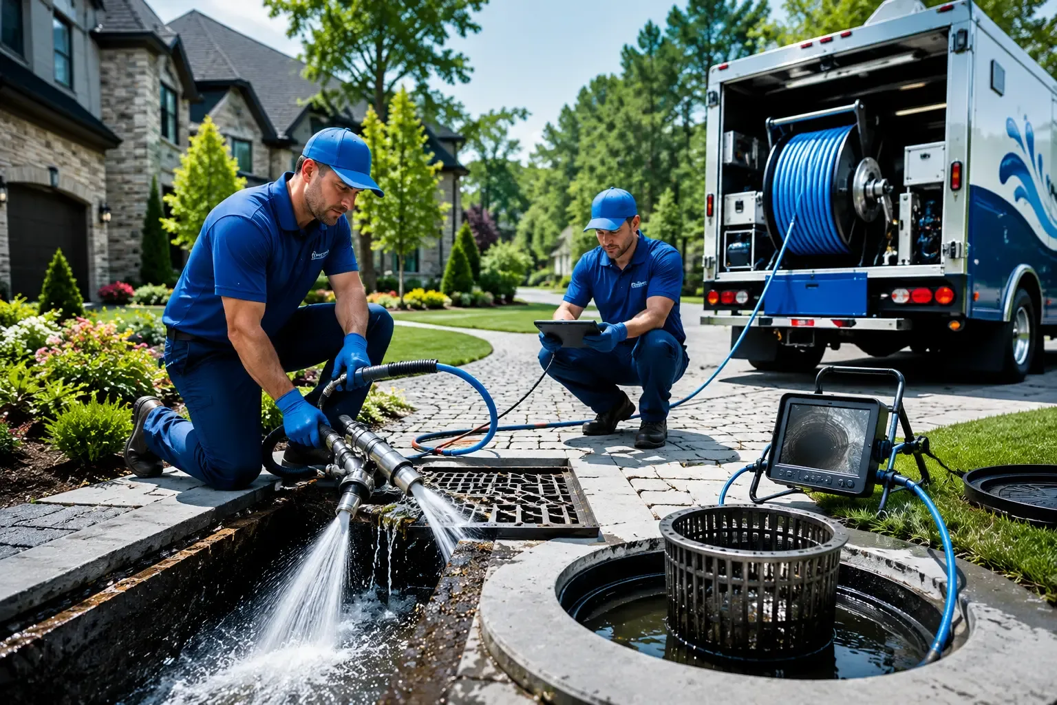 Local outdoor drain cleaning professionals in Marion, IA